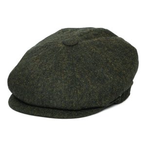 Forest Wool Blend Newsboy Cap
