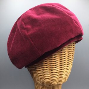 Velveteen beret