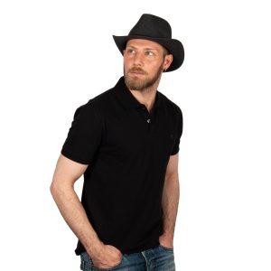 Black Summer Straw Cowboy Cowgirl Hat, Boho Cowboy Hat, Fedora Hats, Western Style Hat, Man, Women Summer Hat, Sun Hat, Beach Hat