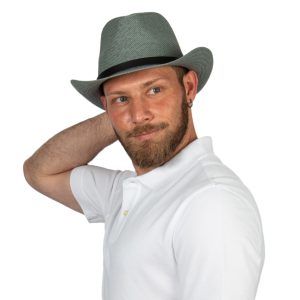 Gray Summer Cowboy Cowgirl Hat, Boho Cowboy Hat, Fedora Hats, Western Style Hat, Man Summer Hat, Women Summer Hat, Sun Hat, Beach Hat
