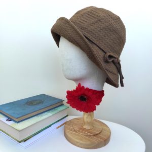 100% Cotton Stylish Summer Bucket Hat with Bow, Colorful Bucket Hat, Women's Summer Bucket Hat, Foldable Hat