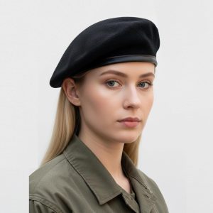 Wool Parisian Beret - Classic Style French Beret